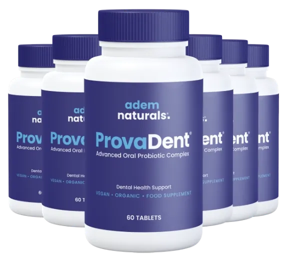 ProvaDent 6-Bottle Package Six bottles of ProvaDent oral probiotic supplement